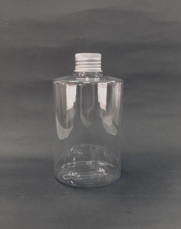 300ml塑膠透明瓶(鋁蓋)