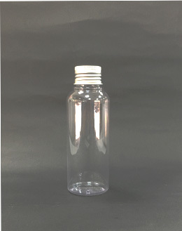 100ml塑膠透明瓶(鋁蓋)
