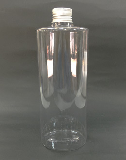 500ml塑膠透明瓶(鋁蓋)
